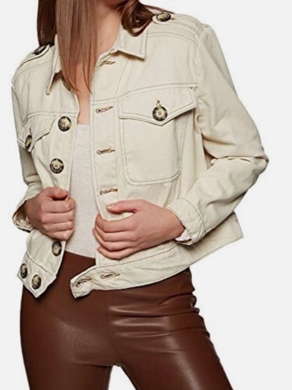 FREE PEOPLE Eisenhower Slouchy Jacket